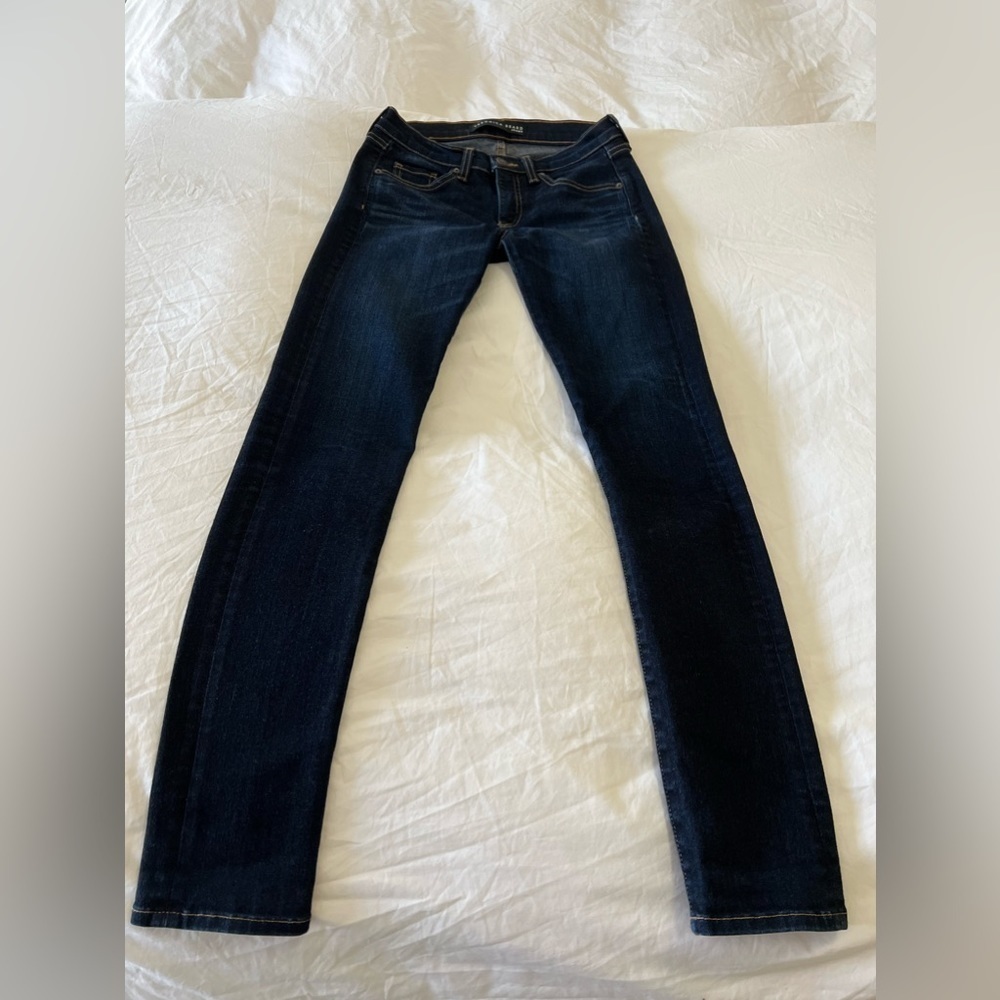 Veronica Beard Women’s SZ 24 Jeans Brooke Skinny Deep Blue Wash Mid Rise